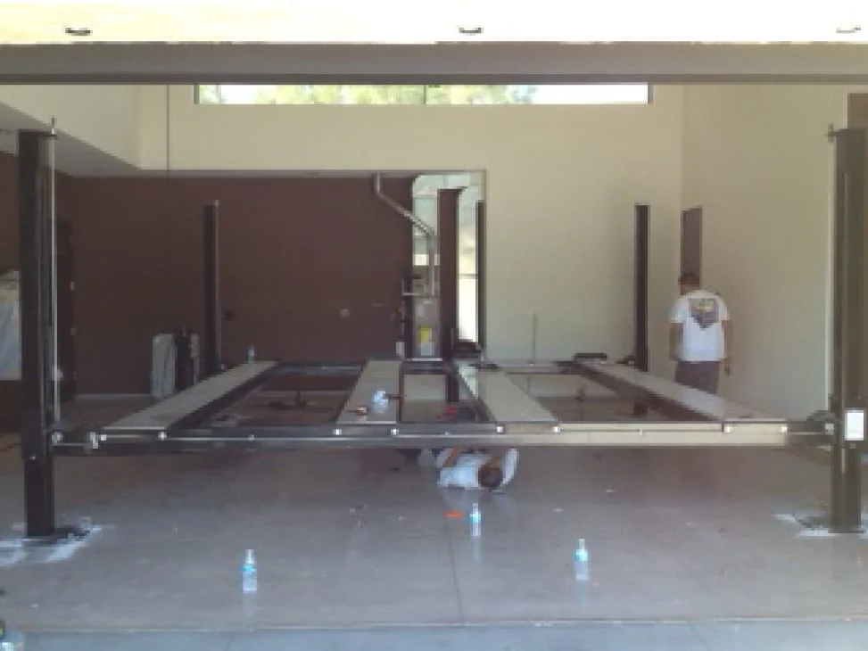heavy duty 4 post car lift