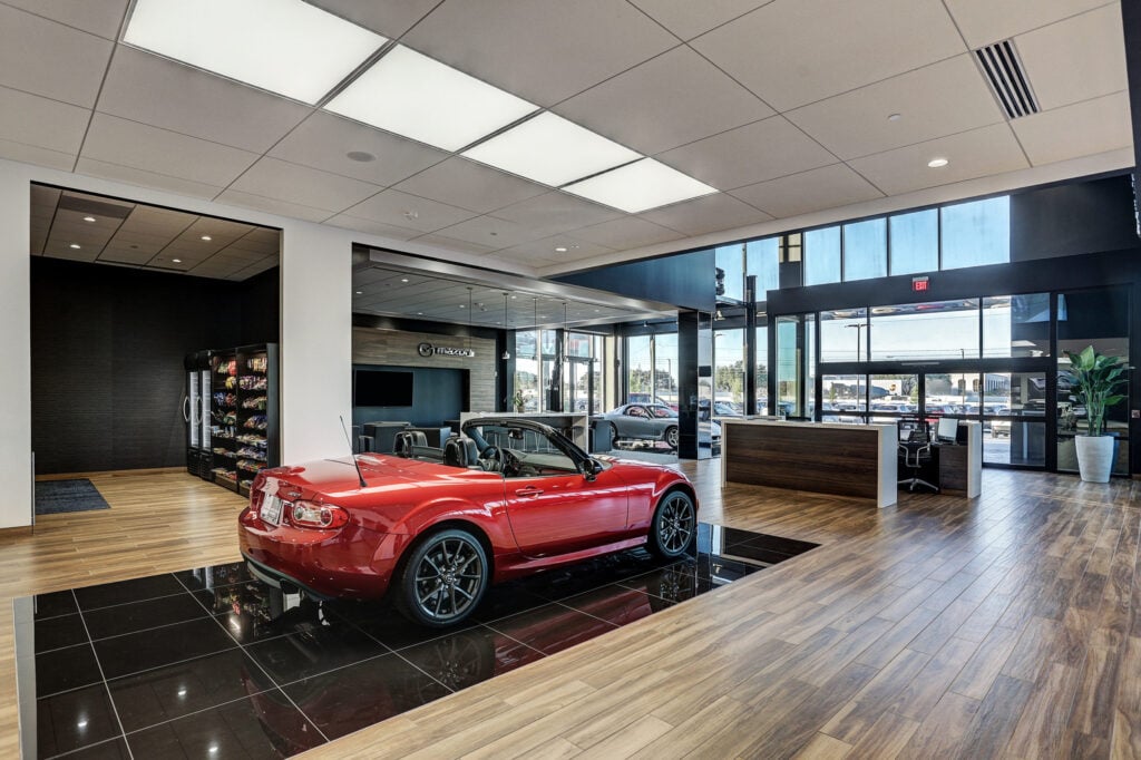 dealership showroom lift